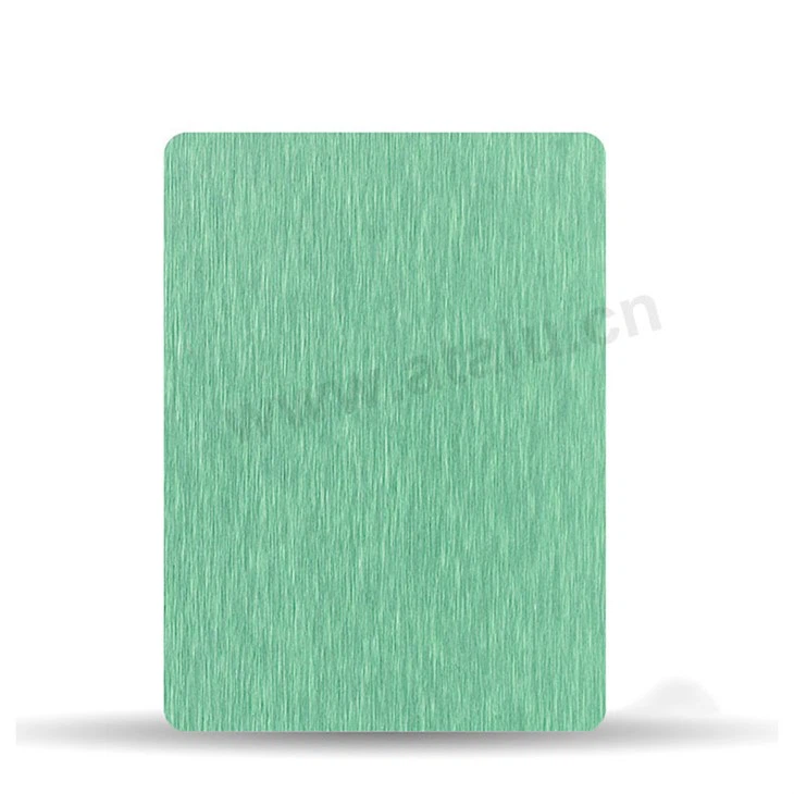 Color Brushed Aluminium Sheet