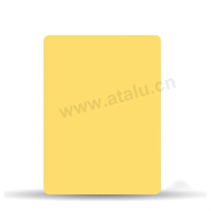 Color Coated Gold Aluminium Sheet