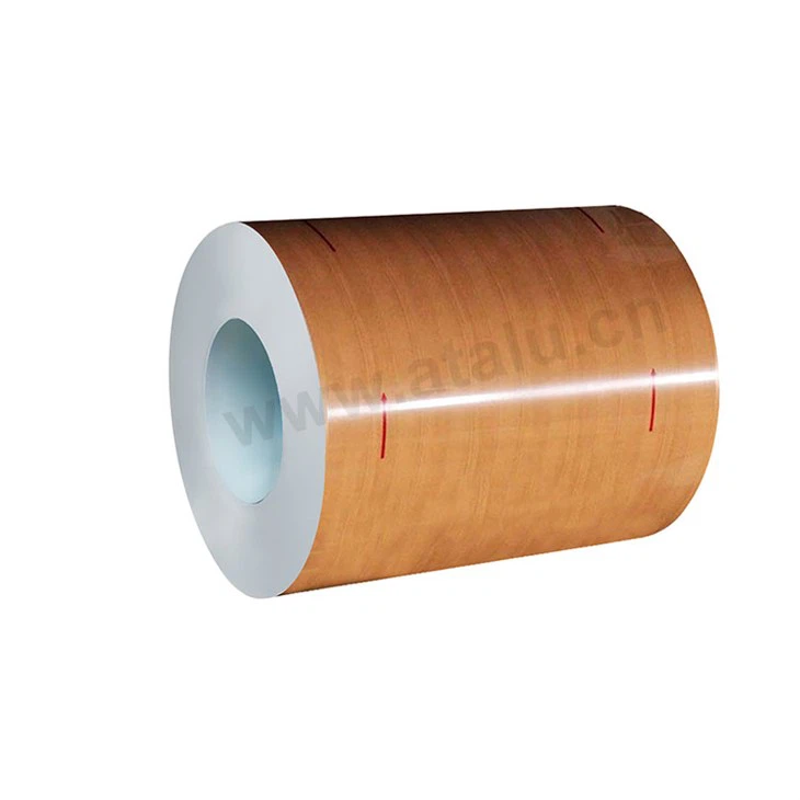 Paint Wood Aluminium Coil