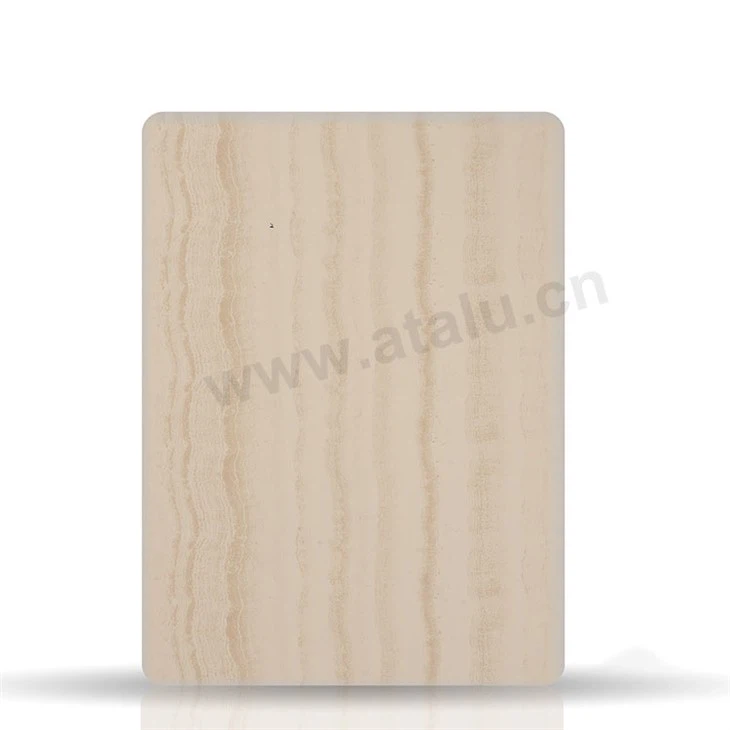 Wood Grain Pattern Aluminum Sheet